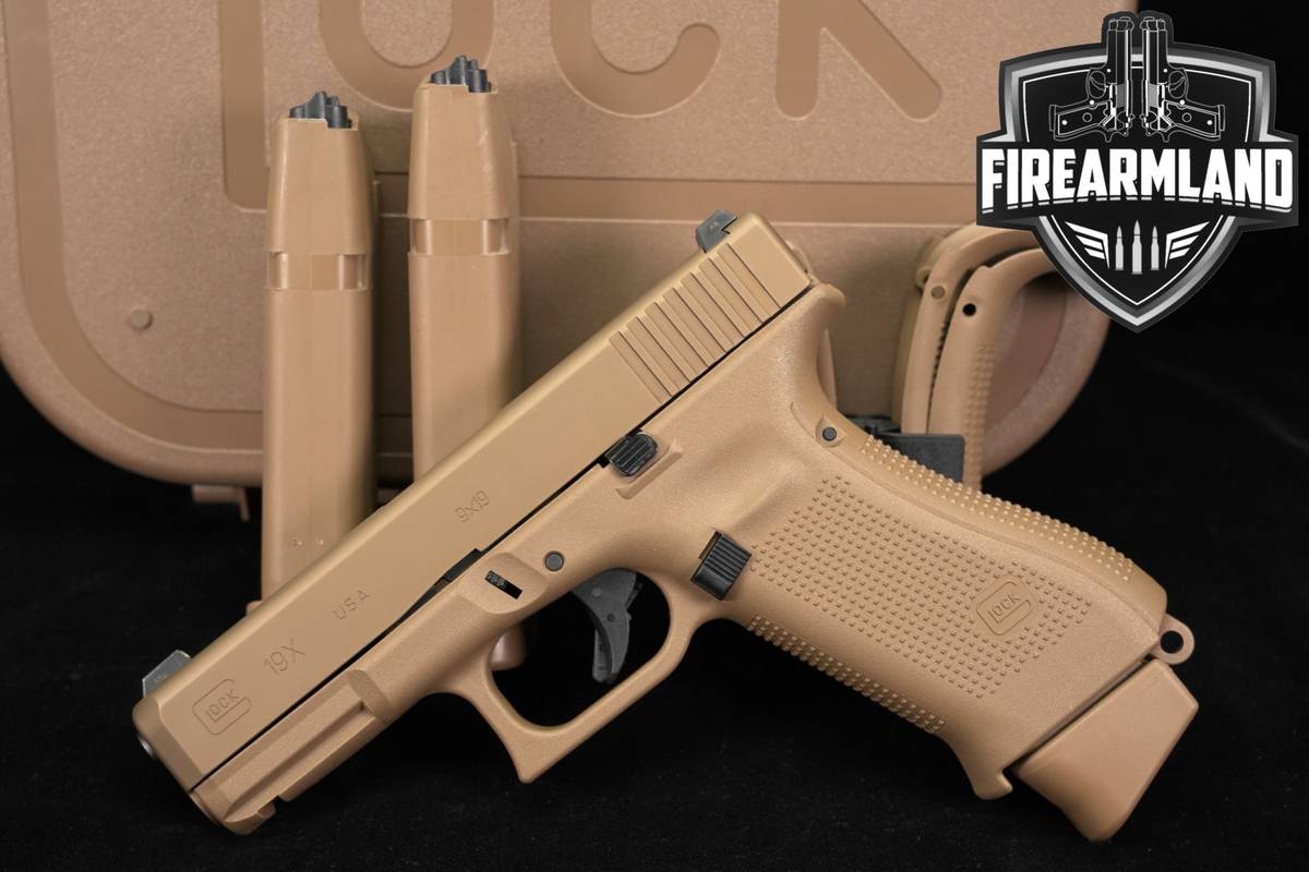 Glock 19X Crossover 9mm G19X G19-X 19 +3 MAGS & ORIG CASE