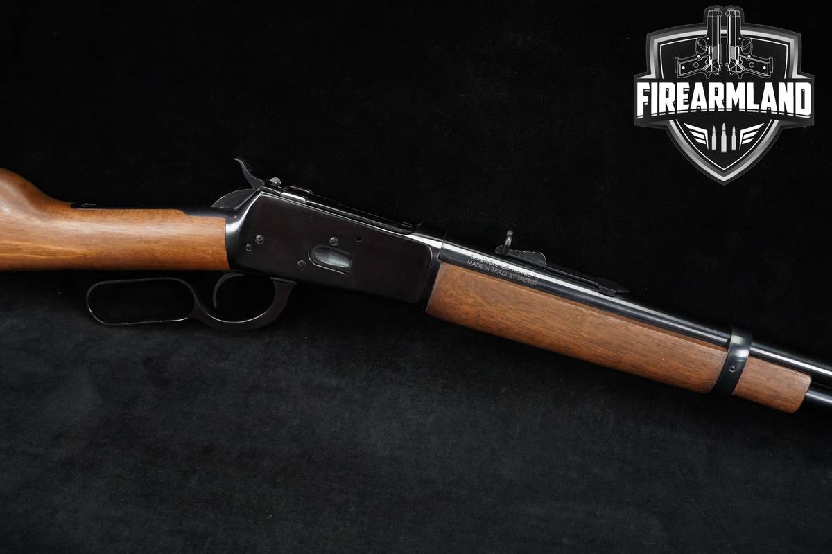 Rossi R92 1892 Saddle Ring Carbine 357-38 20" Blued & Hardwood