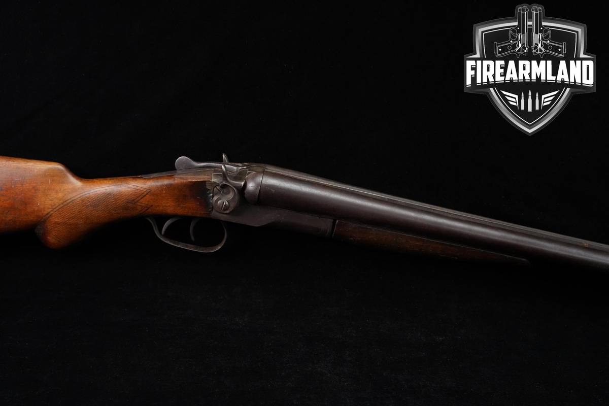 Riverside Arms Co No. 215 12-Gauge 27" Hardwood External Hammers SxS