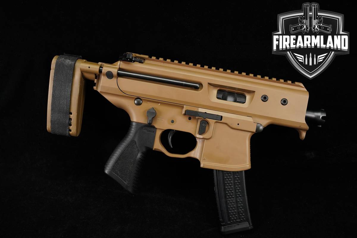 Sig Sauer MPX Copperhead 9mm 3.5" Coyote Gas-Piston PDW +2 MAGS
