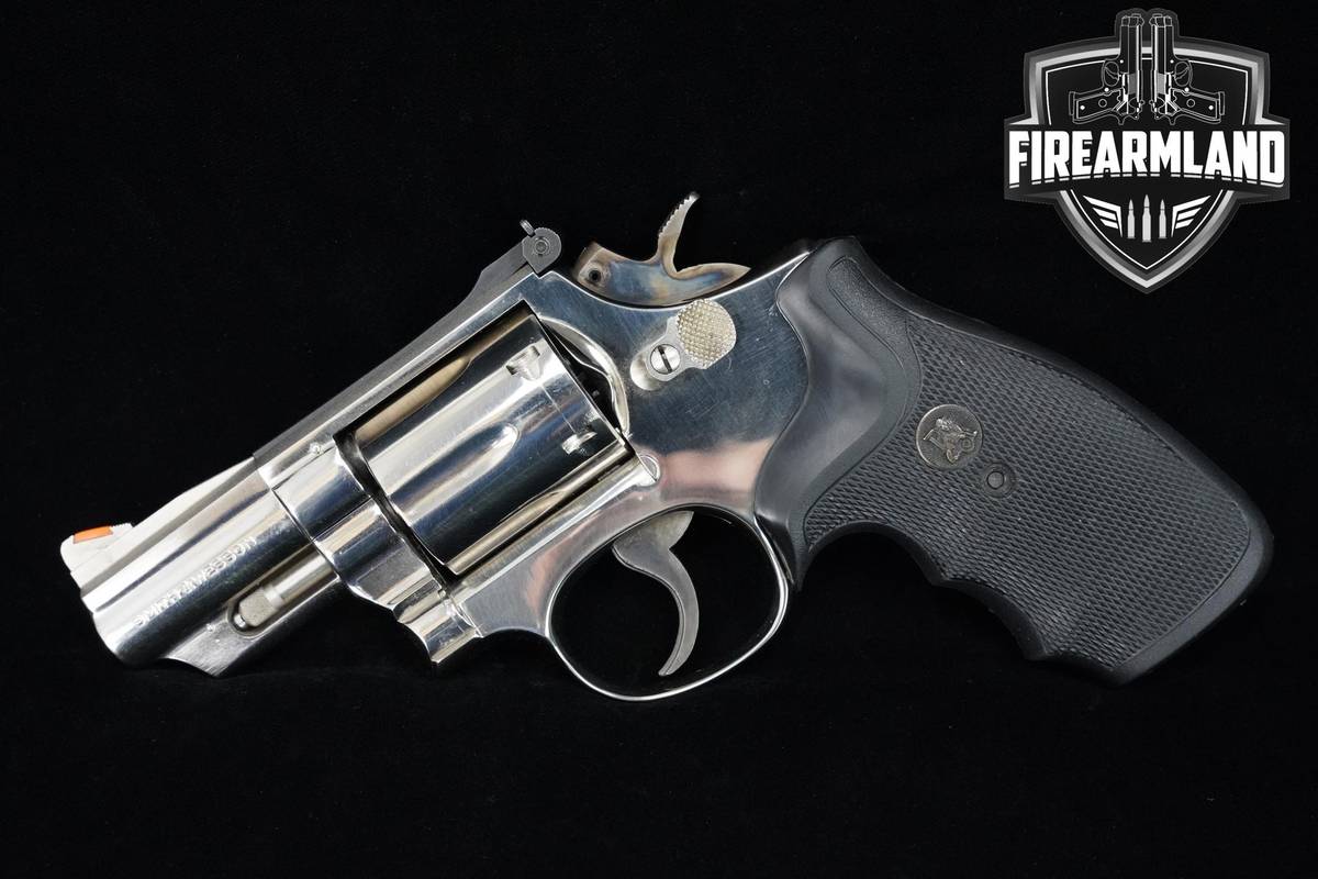 1980 Smith & Wesson Model 19-4 Combat Magnum 357-Mag 2.5" Nickel S&W 19-4