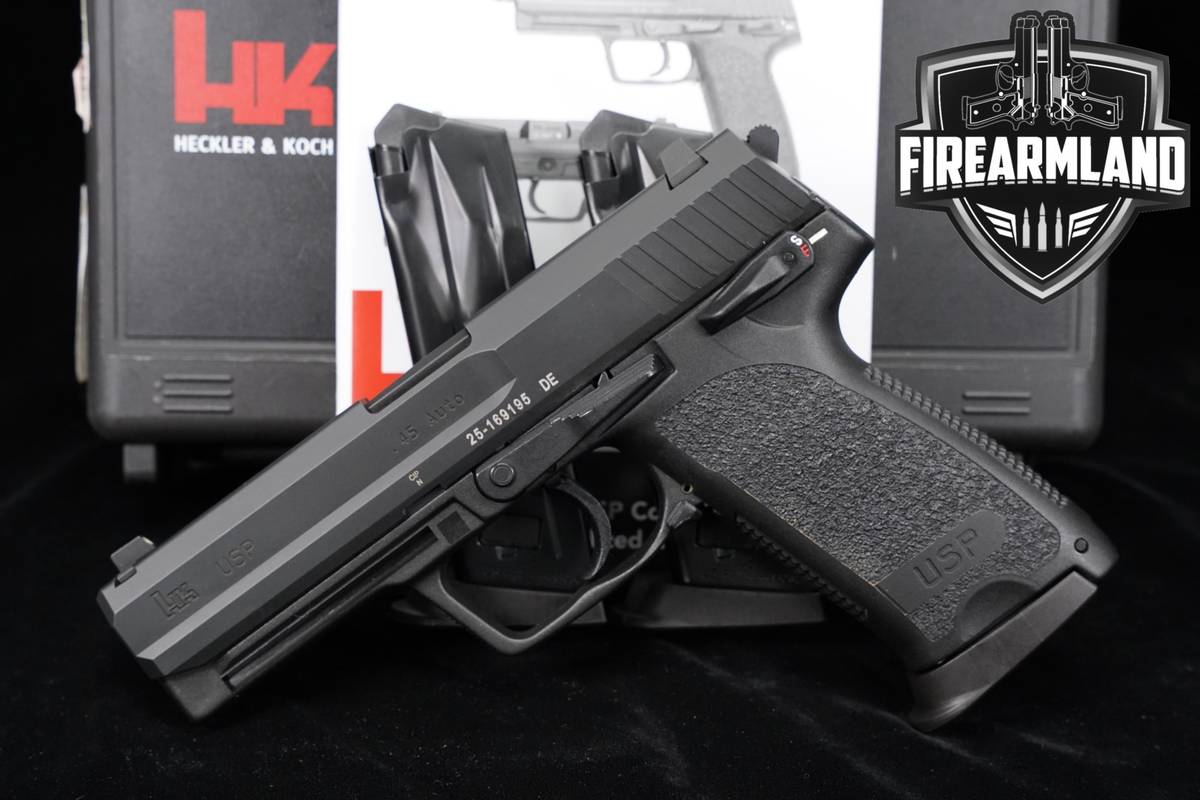 2002 Heckler & Koch USP 45 45ACP HKUSP H&K USP45 GERMAN +3 MAGS & ORIG CASE