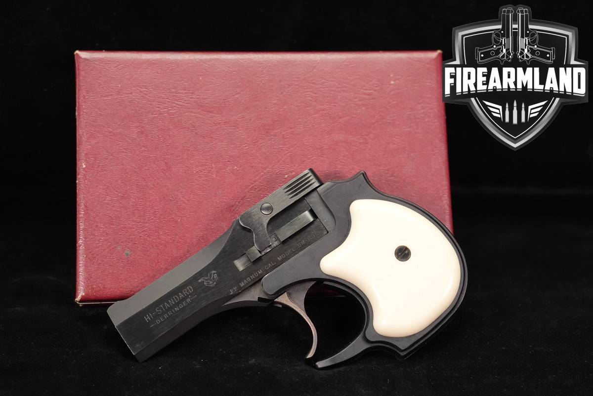 High Standard Model DM-101 22 WMR 3.5" Double Derringer DM101 +ORIG BOX