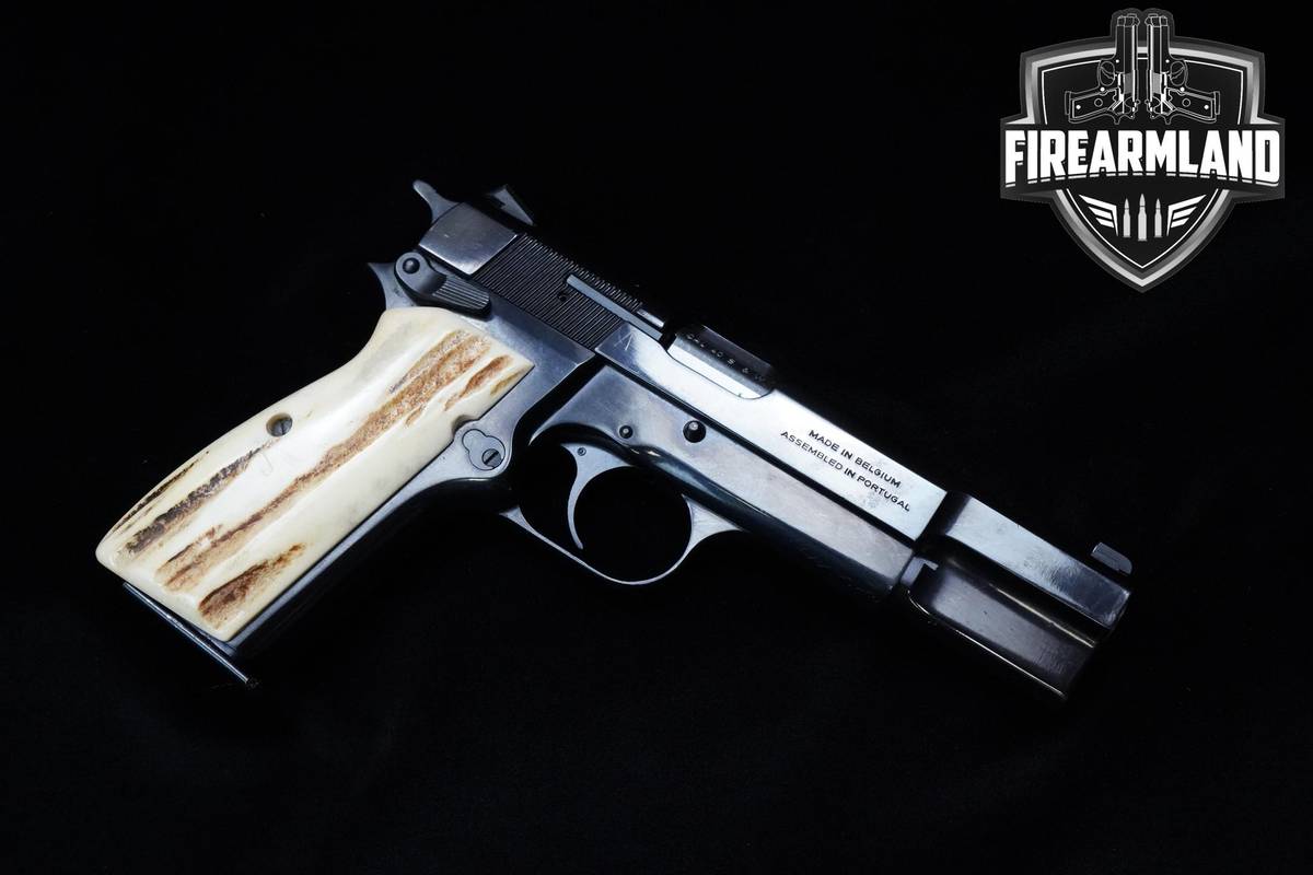 2004 Browning Hi-Power Mark III 40 S&W 4.75" Blued Browning Hi-power MK III
