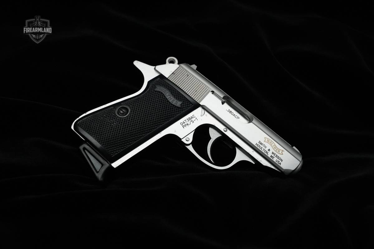 Walther PPK/S 380ACP Stainless S&W Import Walther 380Auto PPK Pistol German