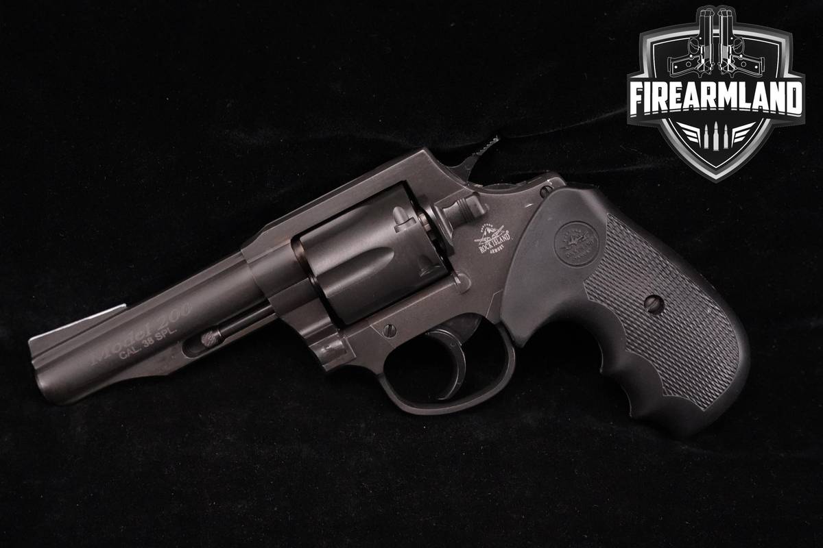 WHEEL GUN Rock Island Armory M200 38 Special 4" M-200 DA/SA