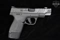 Smith & Wesson (S&W) M&P9 Shield Plus Carry Comp, Performance Center, No Thumb Safety 9mm Luger Black in Very Good Condition Image 3