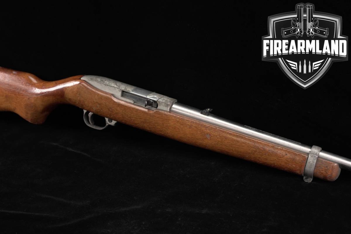 1996 Ruger 10/22 Carbine 22LR 18" Silver & Hardwood 1022 10 22
