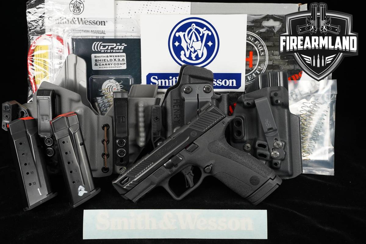 Smith & Wesson S&W M&P Shield X Performance Center Carry Comp PC +3 MAGS