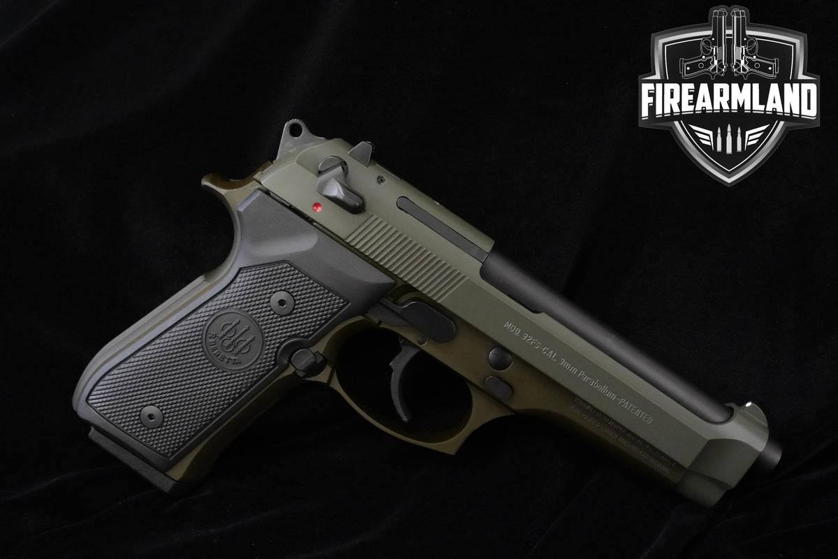 LIMITED 2003 Beretta Model 92FS 9mm 5" Olive Drab Beretta 92FS 92-FS +4MAGS