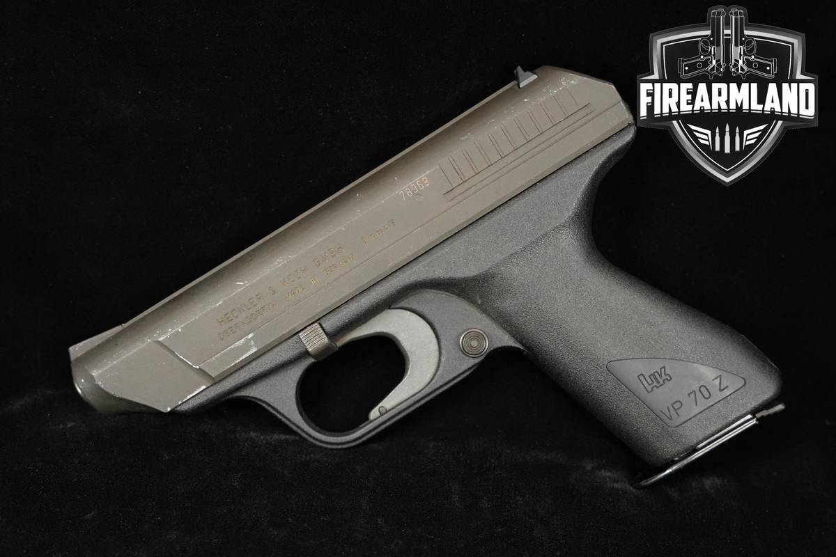 1980 Heckler & Koch VP70Z 9mm 4.6" Gray VP70