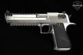 Magnum Research Desert Eagle Mark XIX Stainless Steel with Integral Muzzle Brake .50 AE Brushed Stainless in Very Good Condition Image 3