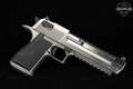 Magnum Research Desert Eagle Mark XIX Stainless Steel with Integral Muzzle Brake .50 AE Brushed Stainless in Very Good Condition Image 4