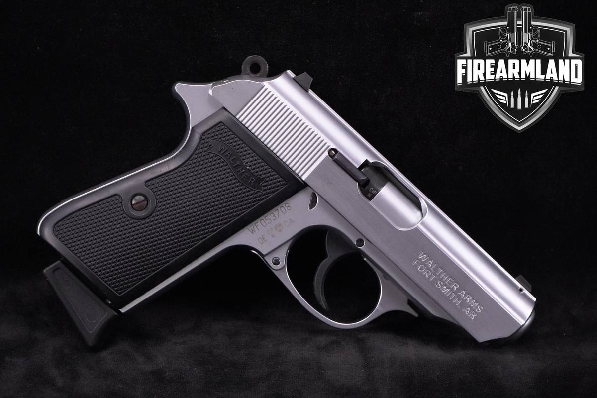 Walther PPK/S 22LR 3.3" Stainless Steel Walther-PPK DA/SA