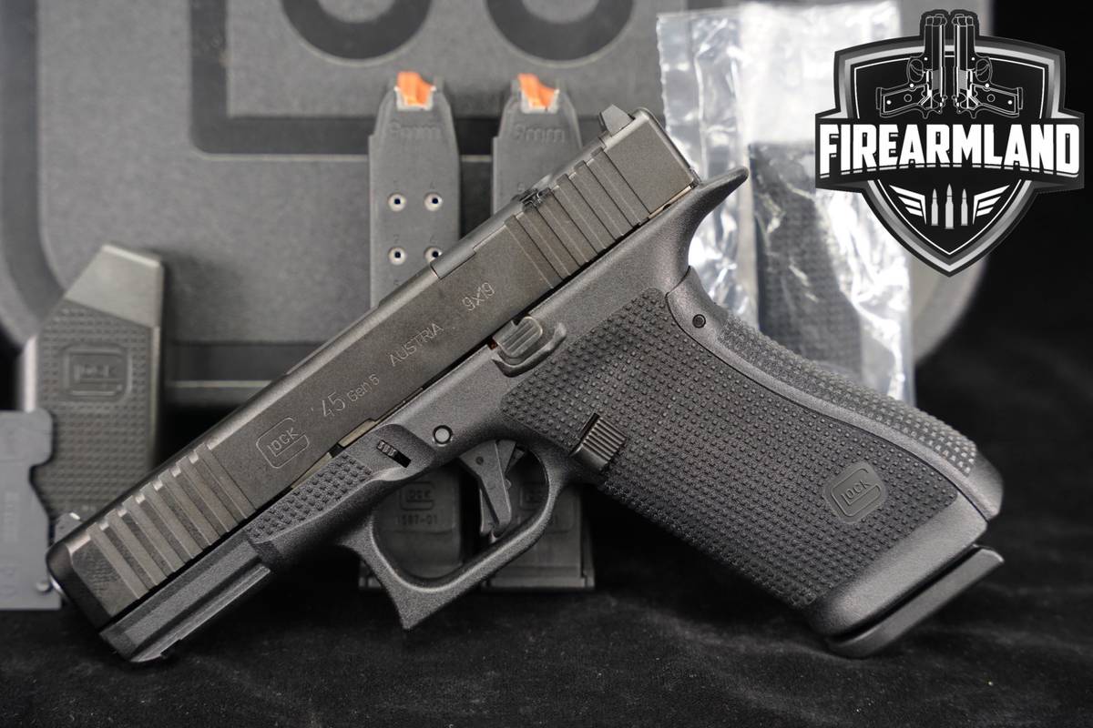 Glock 45 Gen6 ORS G45 Gen 6 Crossover 9mm 4.02 +3 MAGS & ORIG CASE