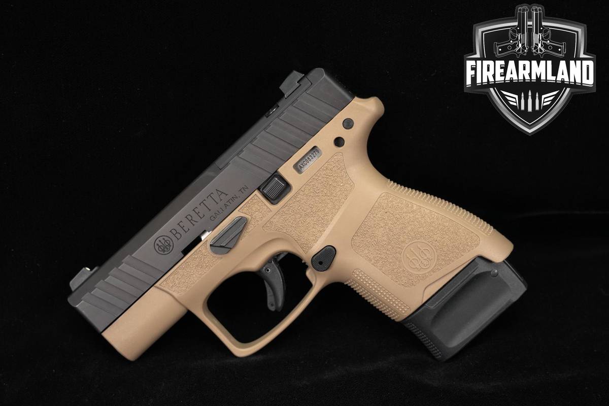 CCW Beretta APX A1 Carry 9mm 3 Two-Tone FDE +2 MAGS & HOLSTER