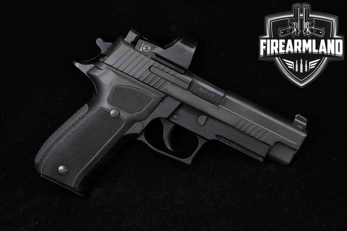 Sig Sauer P226 Legion RXP 9mm 4.4" P-226 +3 MAGS, OG CASE & ROMEO1PRO OPTIC