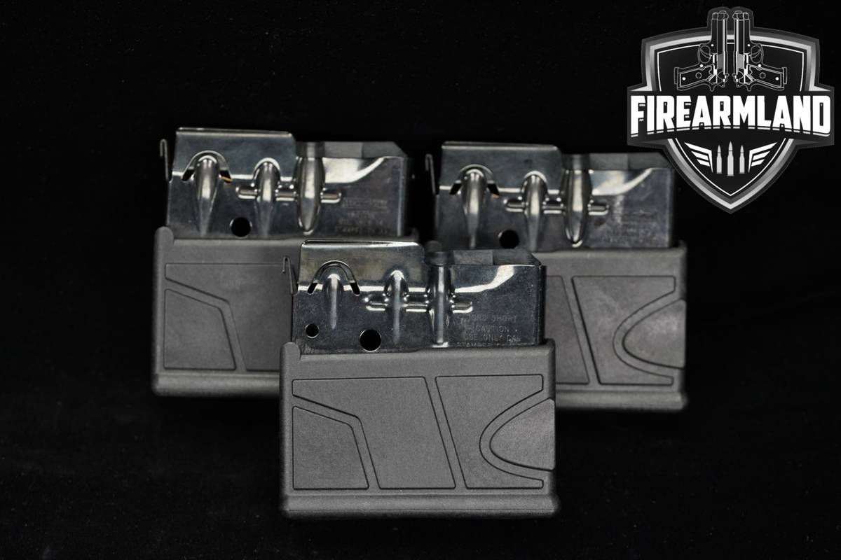 THREE 3 Savage Arms Model 10/11/12/14/110 Short Action 10 Rd Magazines Mags