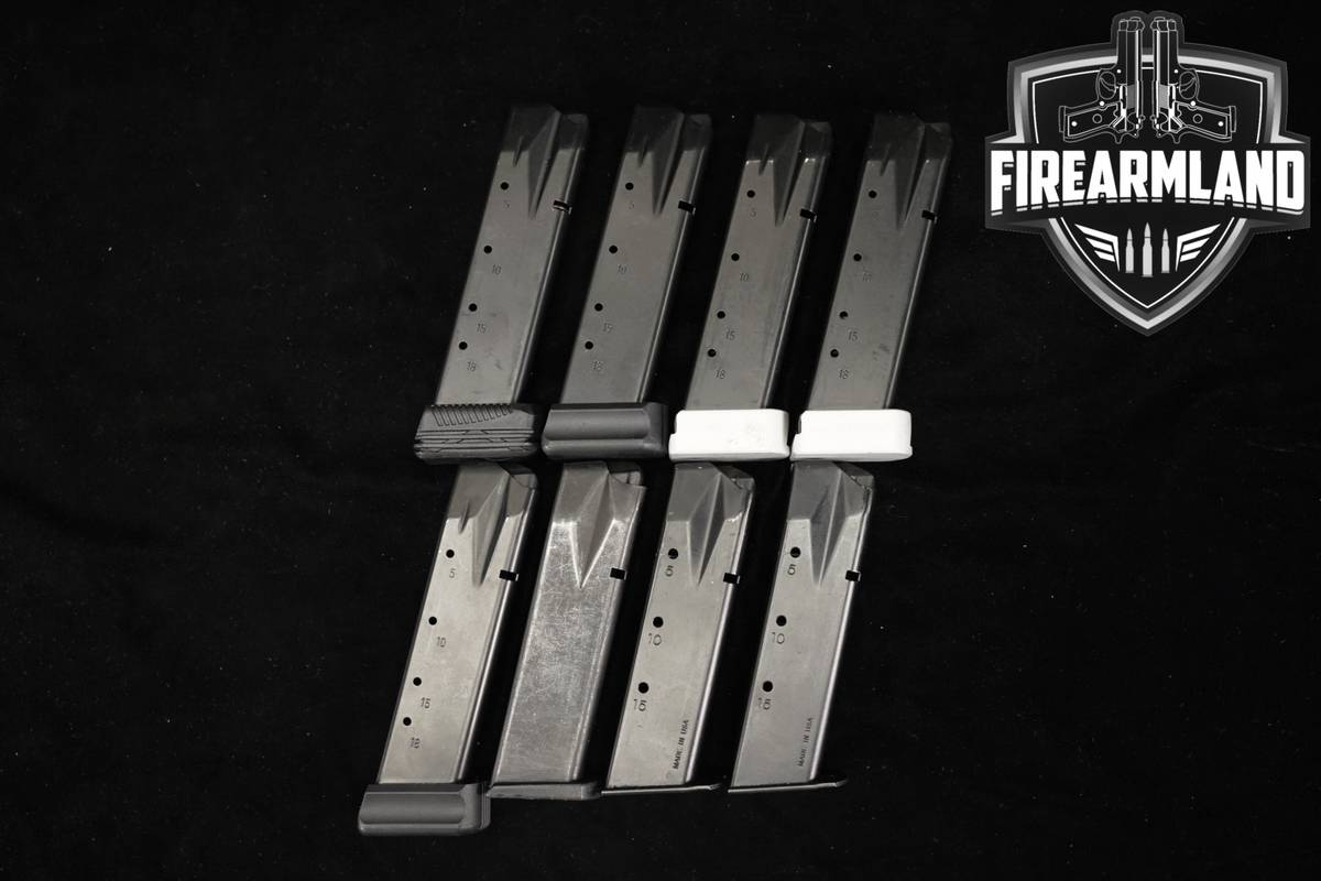 EIGHT (8) Sig Sauer P226 15 & 20 Round Magazines 9mm Mags