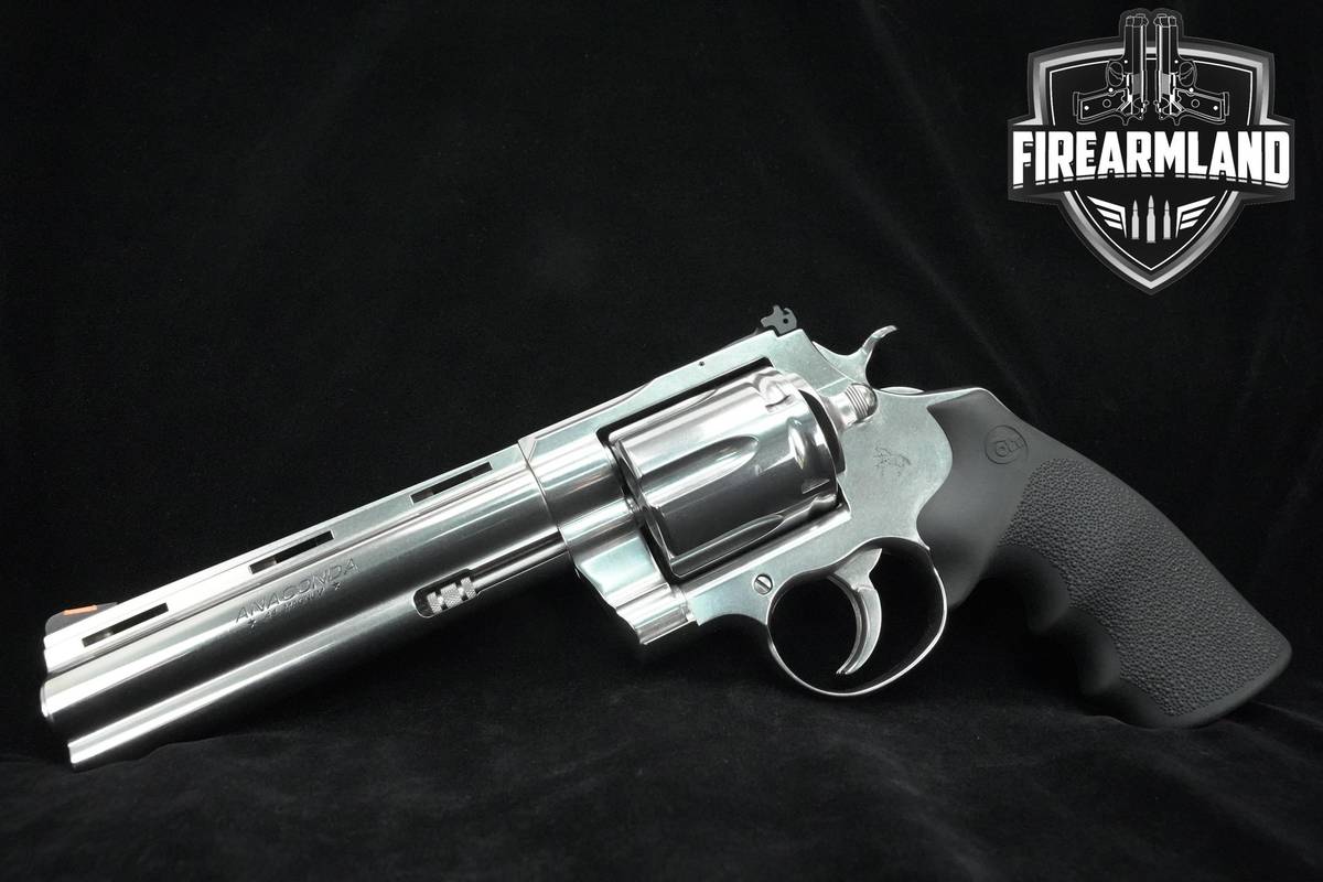 HAND CANNON Colt Anaconda 44-Magnum 6" Stainless Colt-Anaconda OG-CASE