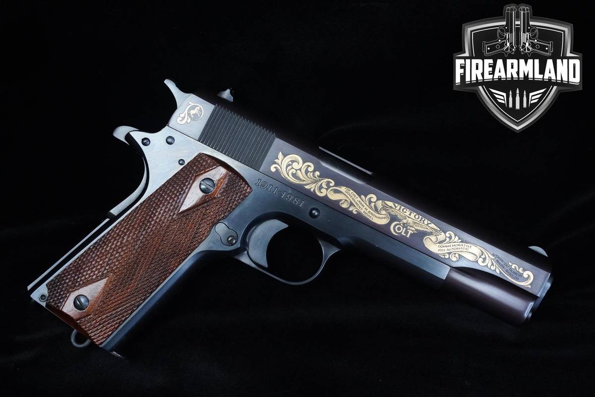 1981 Colt 1911 70th Year John M. Browning Commemrative 45 ACP 5" Colt-1911