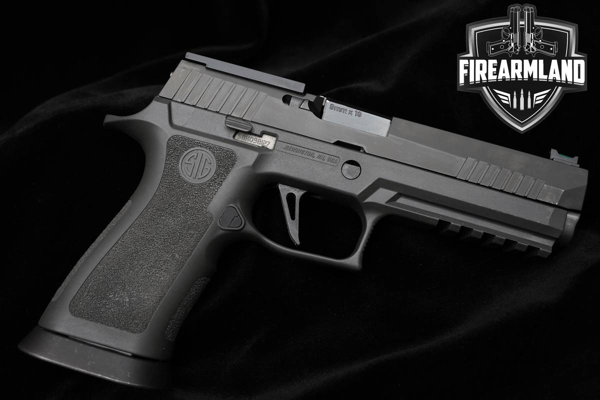Sig Sauer P320 XFIVE Legion 9mm 5" Legion Gray Pistol X-5 X-Five +ORIG CASE