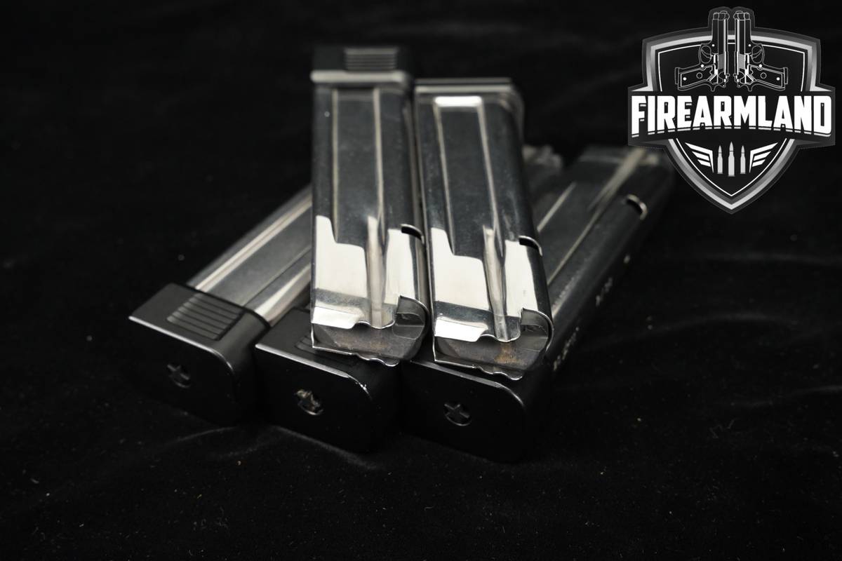 FIVE (5) Staccato (STI) 2011 17 & 20 Round Magazines 9mm Luger Mags