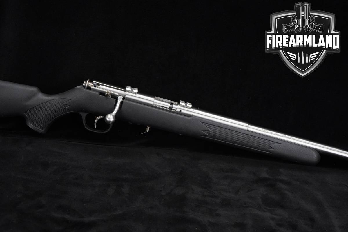 Savage Arms Model 93R17 FVSS 17 HMR 21 Stainless & Synthetic