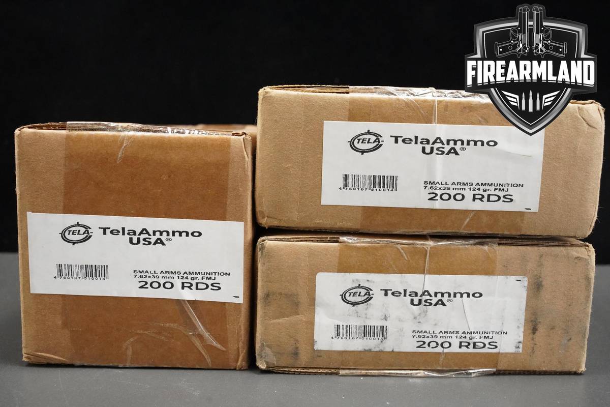 7.62x39 Ammo 7.62x39 Ammunition 600 ROUNDS