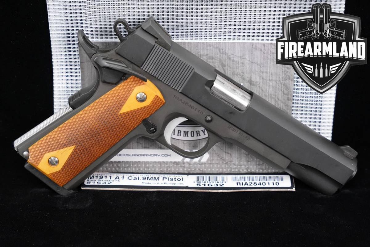 Rock Island Armory RIA M1911A1 FS Standard Government 9mm 5"