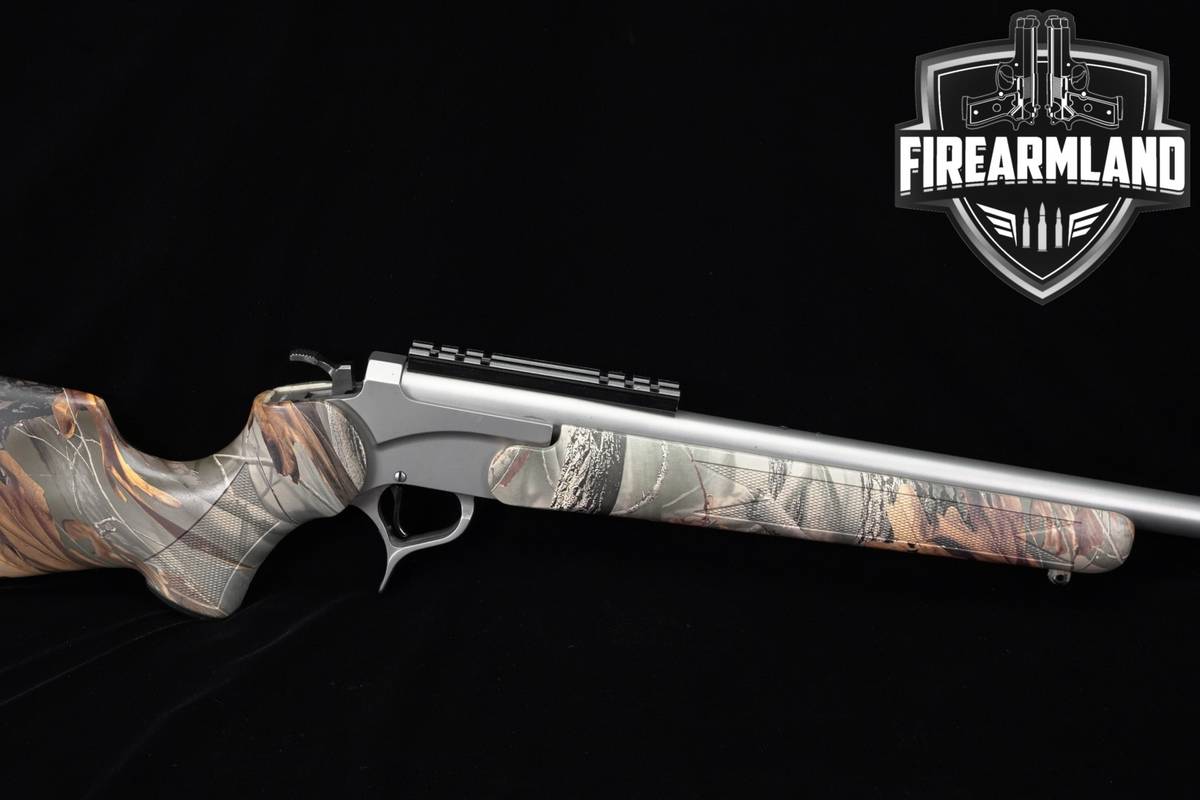 Thompson Center T/C Encore 243-Winchester 24" Stainless & Mossy Oak