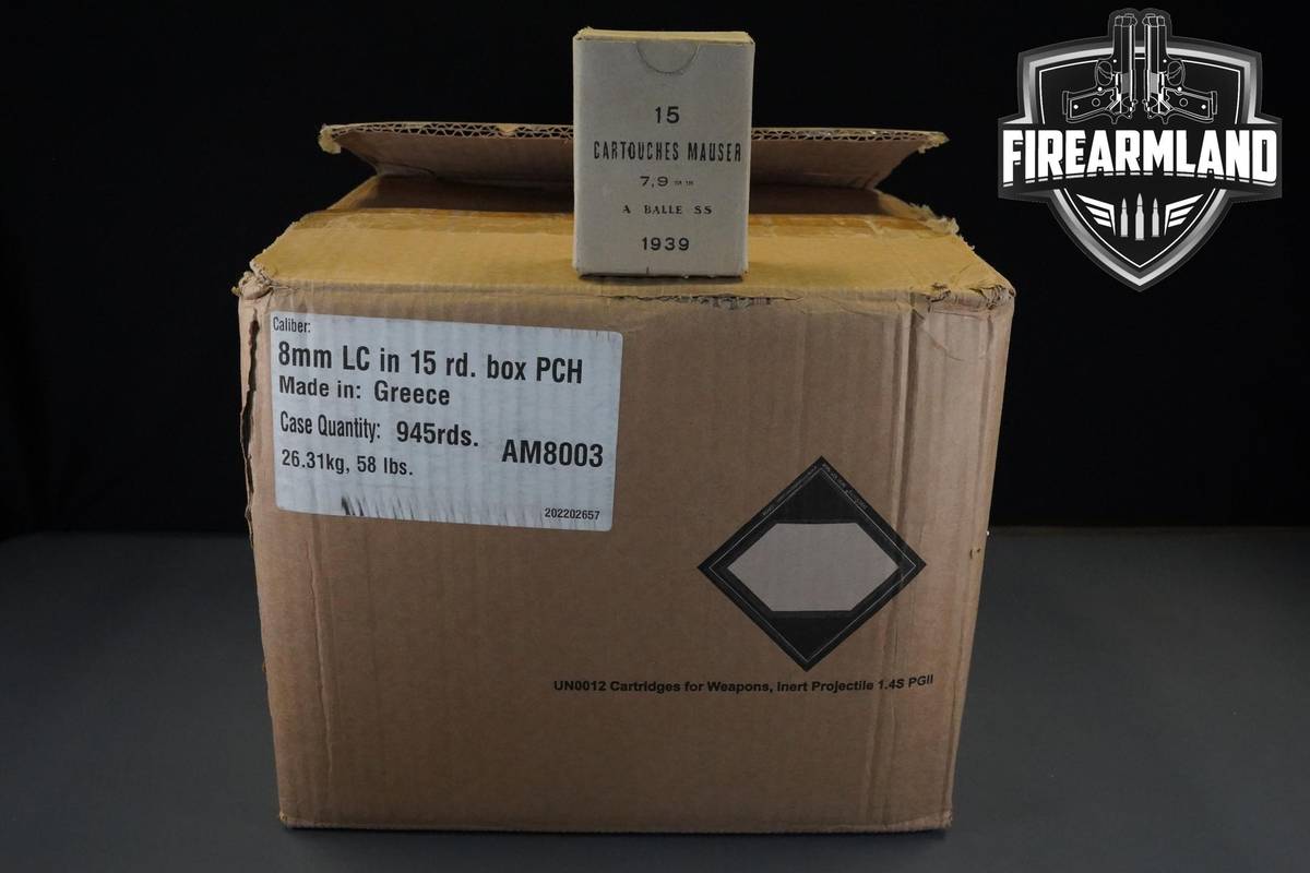 8MM Mauser Ammo 945 ROUNDS