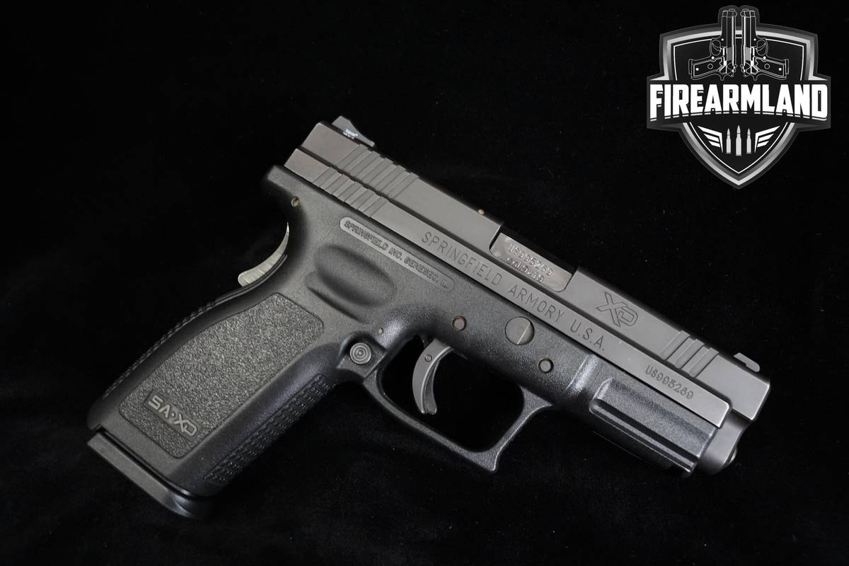 Springfield Armory XD-9 9mm 4" Springfield XD-9 XD9 +2 MAGS & ORIG CASE