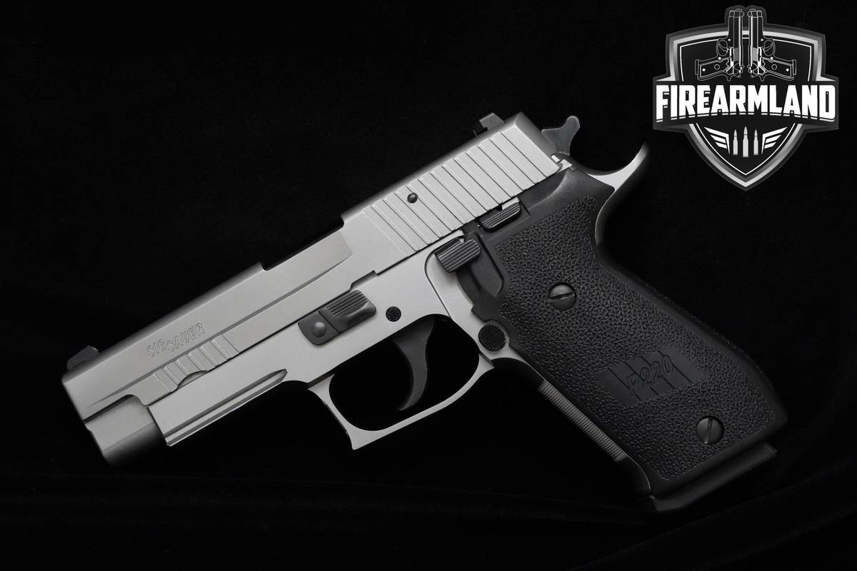 2008 Sig Sauer P220 Elite 45 ACP 4.4" Stainless Steel P220 P-220 +ORIG CASE