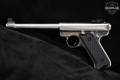 Sturm Ruger Mark II Target .22 LR Satin Brushed Stainless in Very Good Condition Image 5