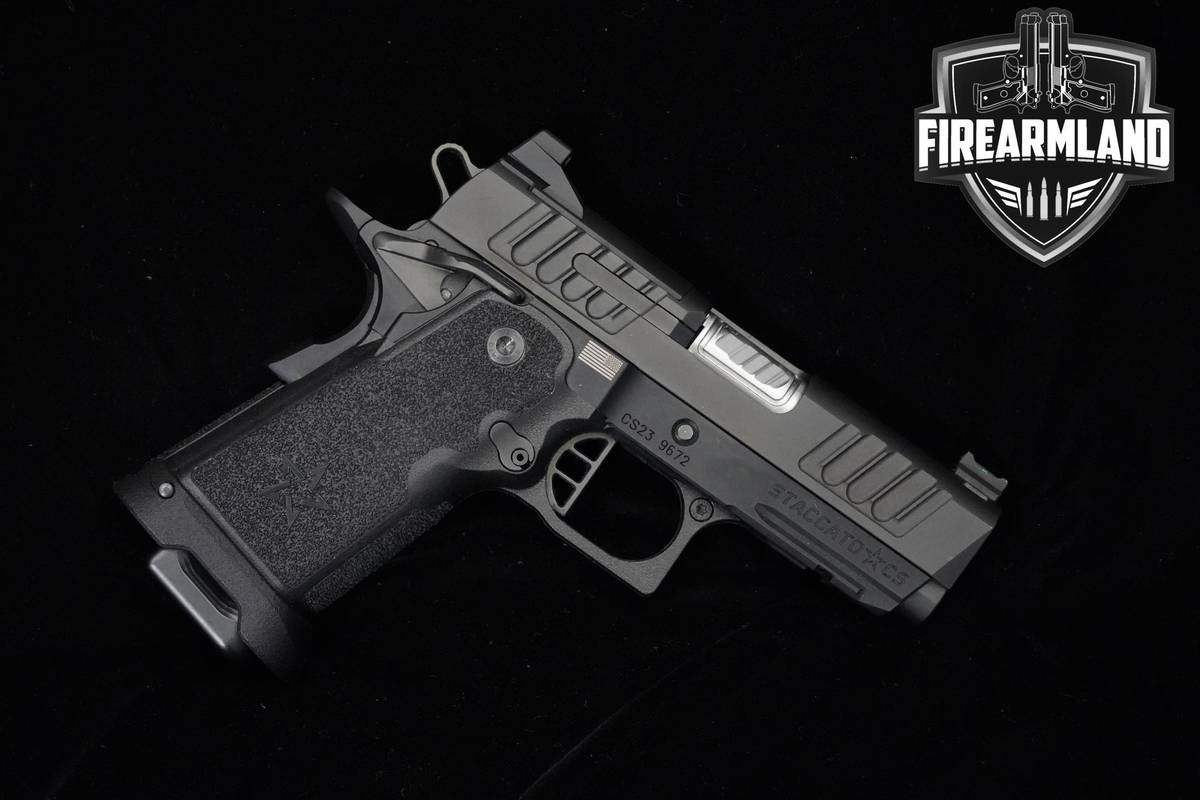 DESIRED Staccato (STI) CS Optic Ready 9mm 1911 Staccato CS 1911 2011 +CASE