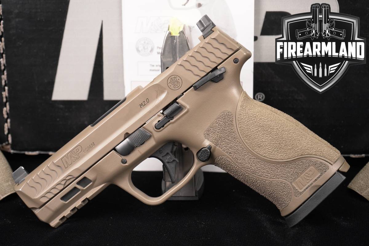 Smith & Wesson M&P 10mm M2.0 Optics-Ready TS S&W M&P10 FDE +ORIG BOX
