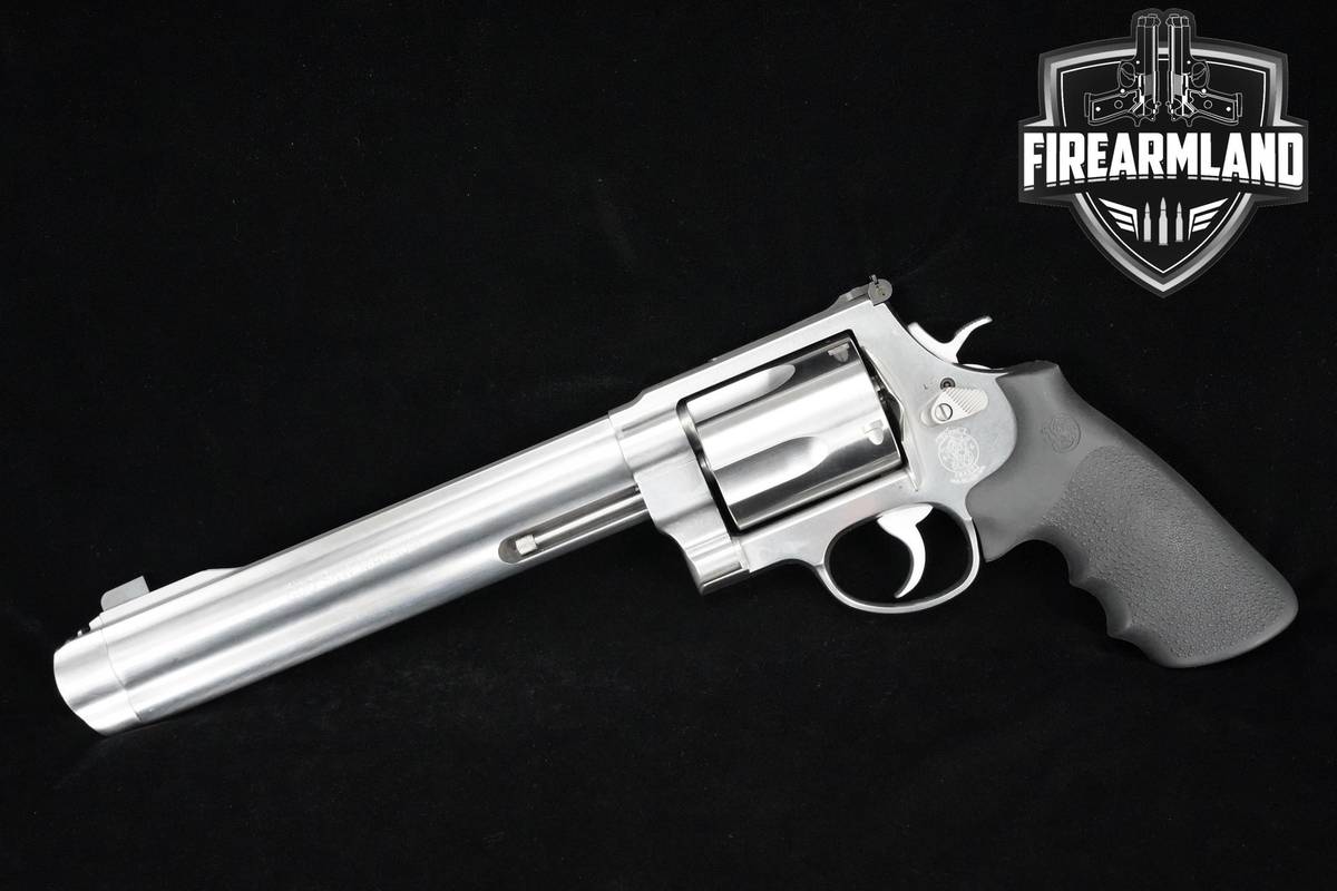 HAND-CANNON Smith & Wesson Model 500 500-Magnum 8.38" Stainless S&W 500