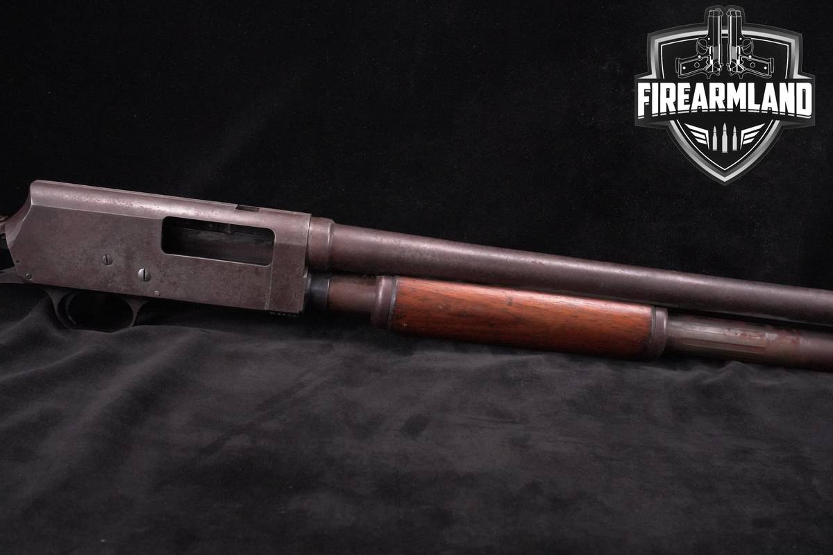 AS-IS J Stevens A&T Co Model 520-30 12-Gauge 23 Blued 2 3/4"