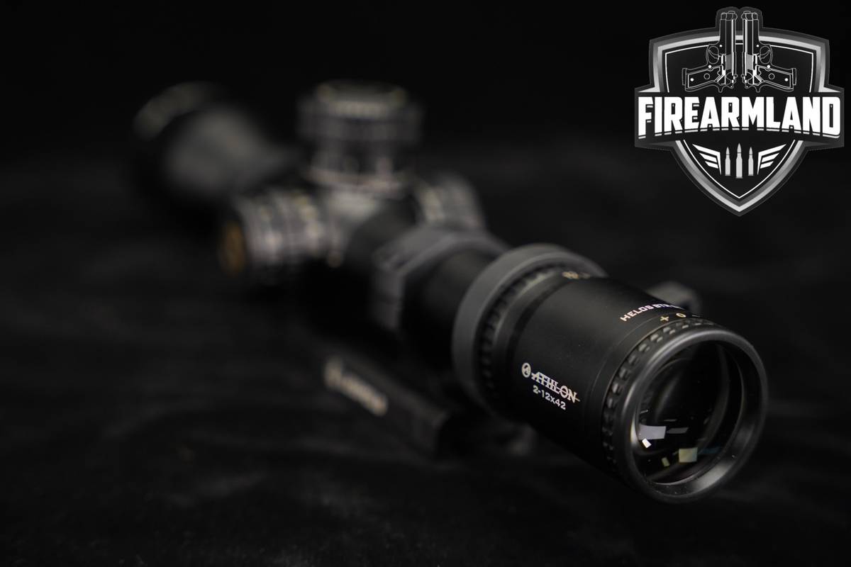 Athlon Optics Helos BTR Gen2 2-12x42 Illuminated FFP MRAD AHMR2 MIL Scope