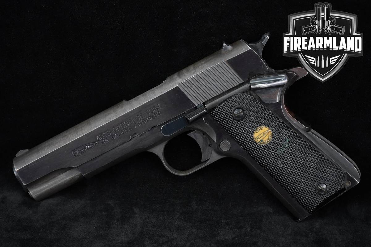 Auto Ordnance 1911A1 Government Model 45 ACP 1911-A1 5" Blued M1911A1