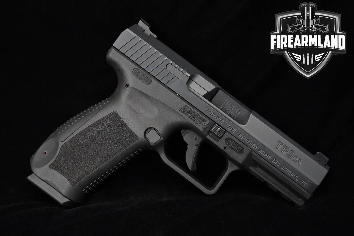 Canik TP9 DA 9mm 4.07" Canik TP-9-DA 9x19 +2MAGS, ORIG CASE & HOLSTER