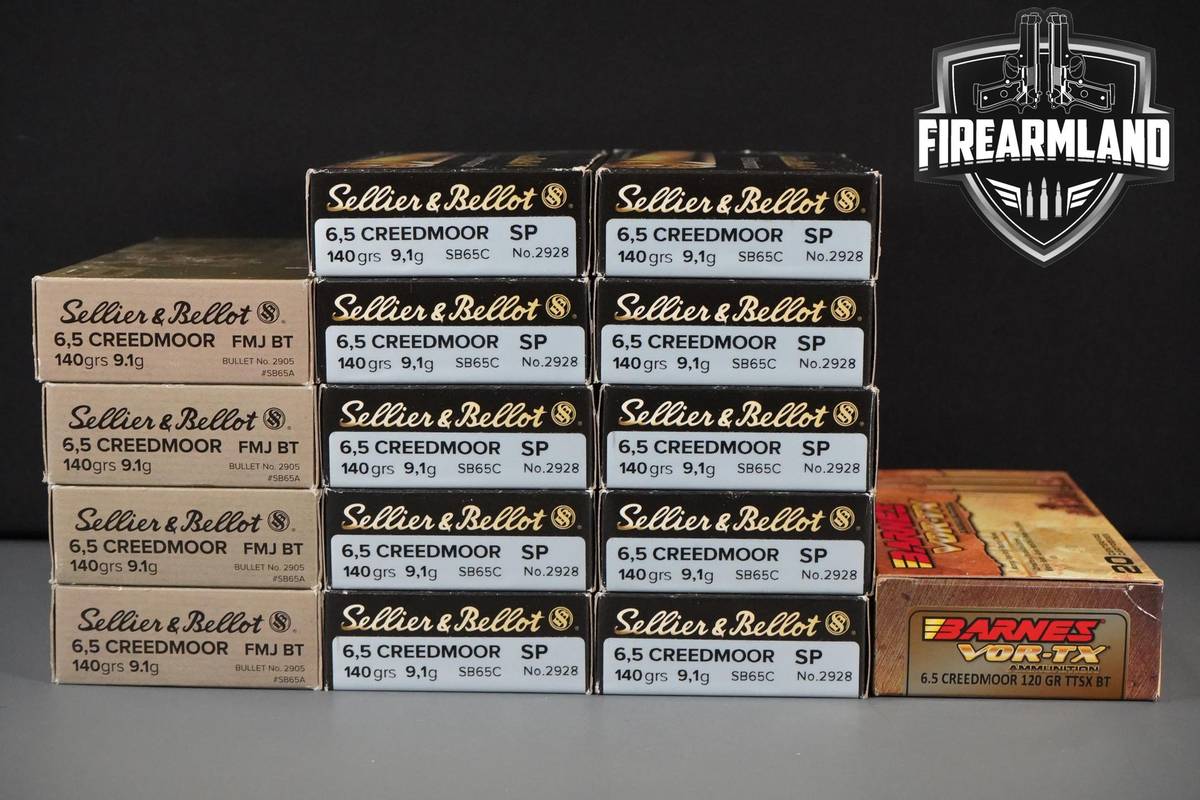 6.5 Creedmoor Ammo 6.5-Creedmoor Ammunition 300 ROUNDS