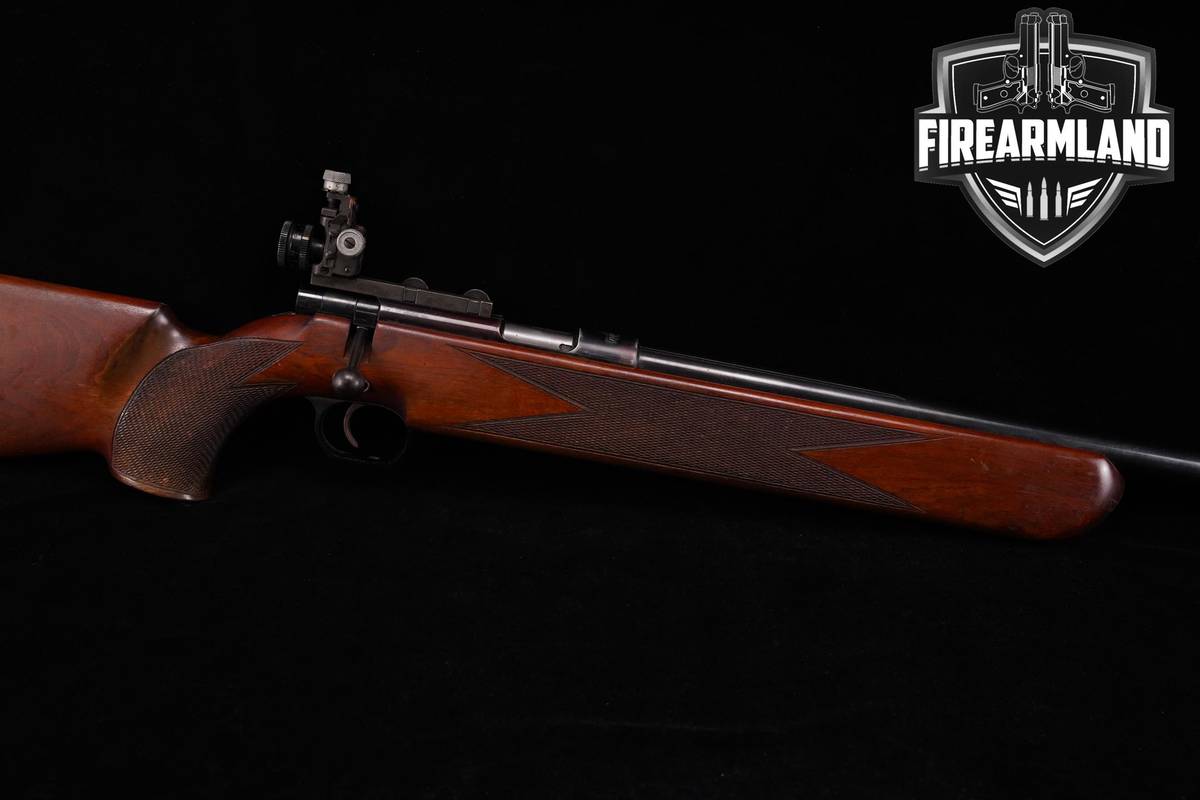 VINTAGE Anschutz Model 54 Standard Match 22LR 25.9" Polished Blued & Walnut