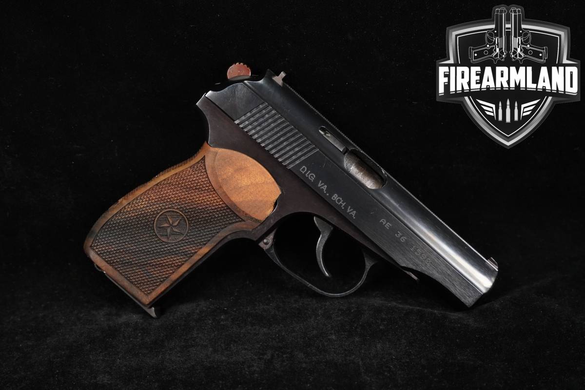 Arsenal Makarov PM 9x18mm 3.68" Blued Mak