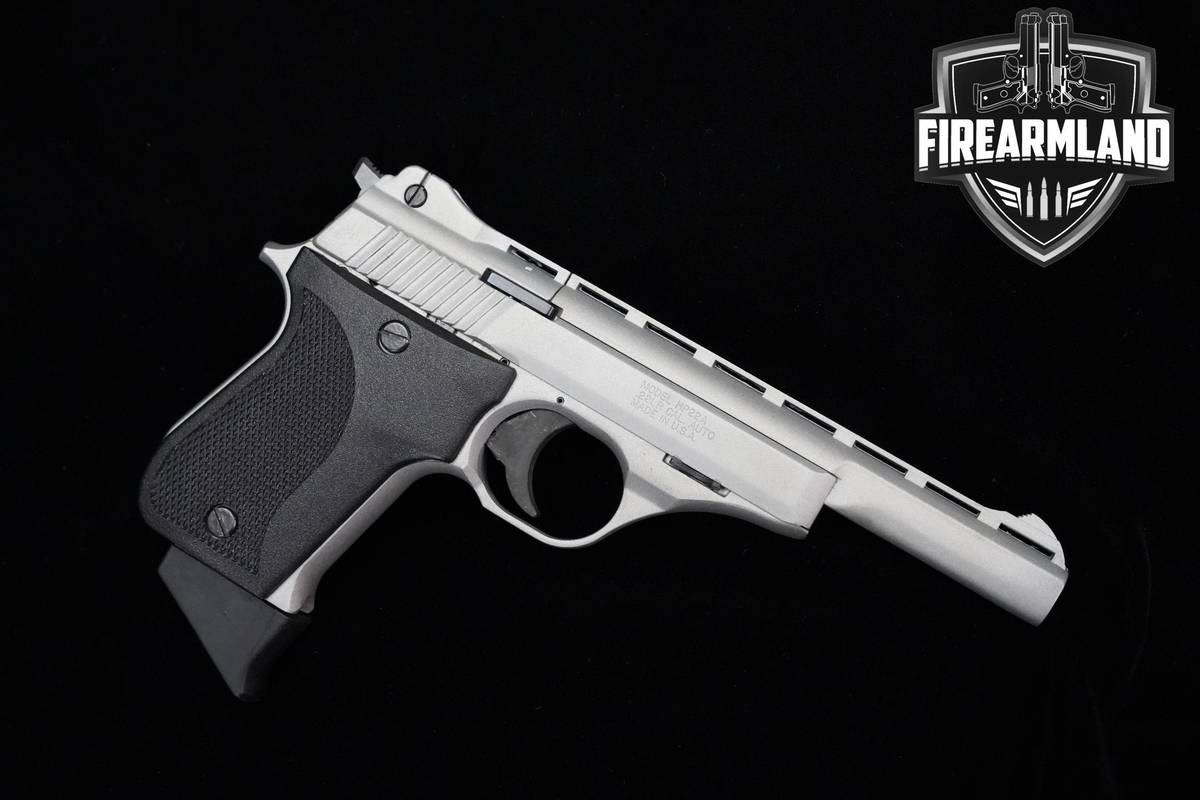 Phoenix Arms HP22A Range Kit 22LR 5" Satin Nickel Phoenix HP22A +ORIG CASE