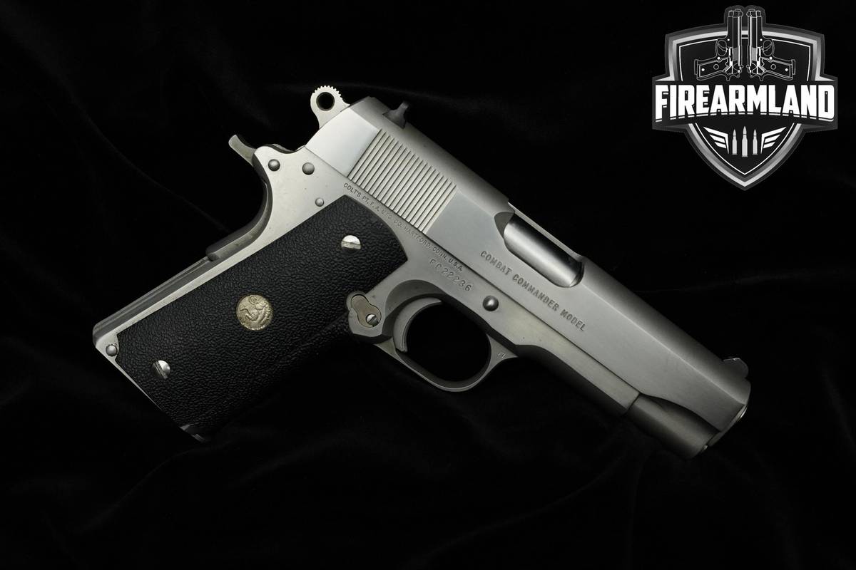 1989 Colt 1911 COMBAT COMMANDER MKIV SERIES 80 45 ACP 4.25" 1911 Colt
