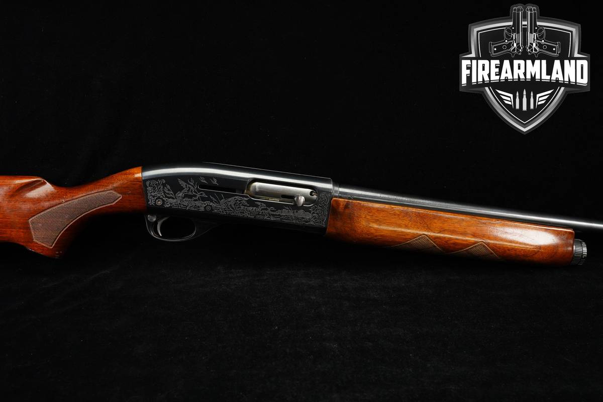 Engraved Remington Sportsman-58 20-Gauge 26" Blued & Walnut 2 3/4"