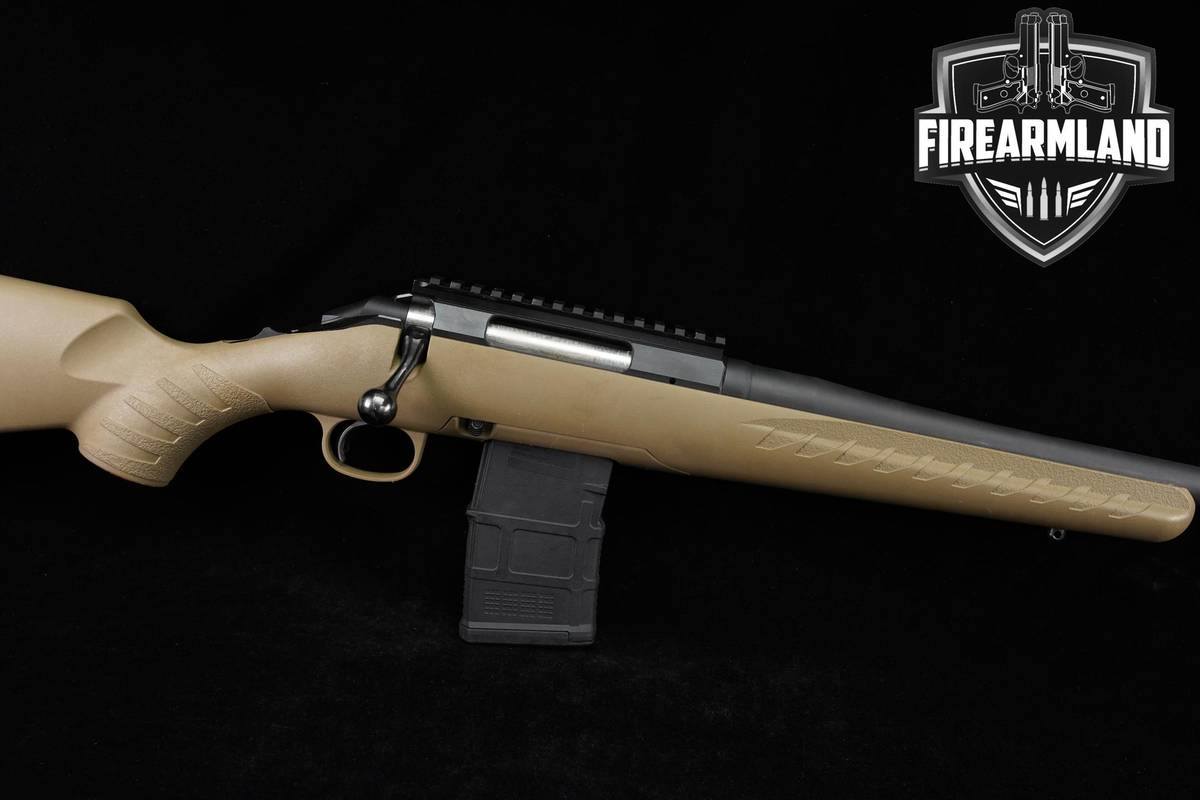 SUPPRESSOR READY Ruger American Rifle Ranch 5.56 NATO 16.10" Black & FDE
