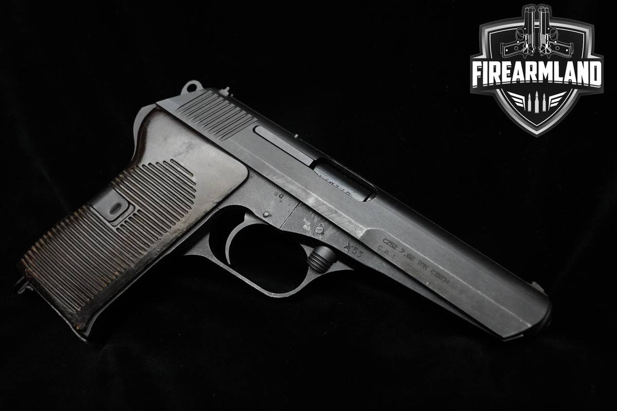 1953 Zbrojovka Brno (CZ) 52 7.62X25mm Tokarev 4.5 Blued 52 CZ +2 MAGS